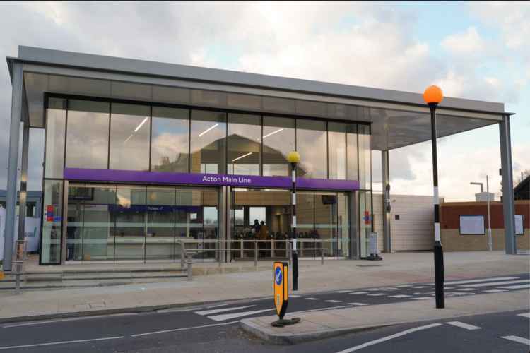Acton Main Line station is ready for the Elizabeth line after completing its renovation works. Image Credit: Transport for London