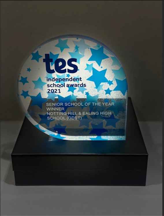 The award was granted by TES, a leading publication in the education sector