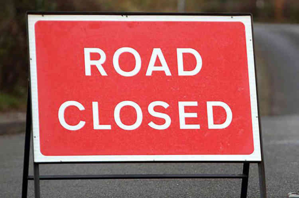 A35 closed to repair burst water main Local News News