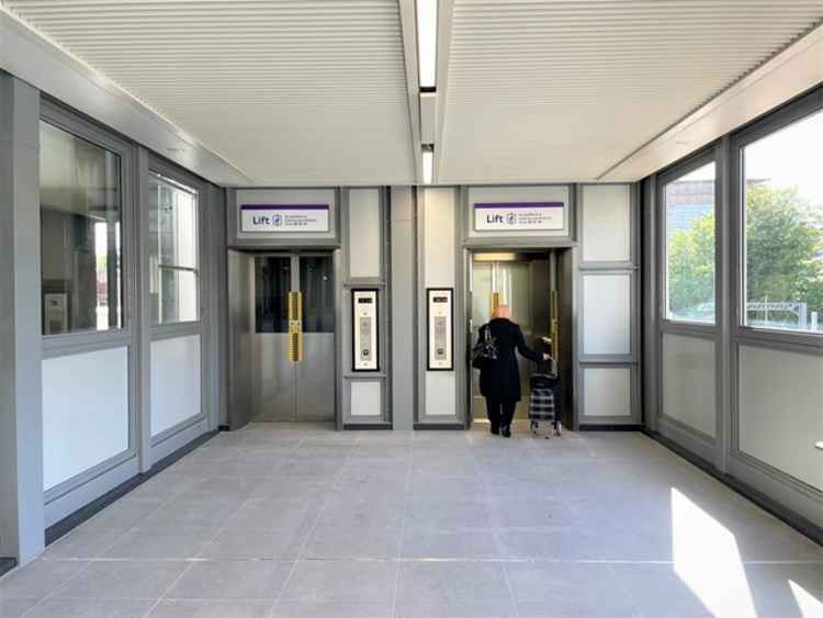 The station now offers step-free access. Image Credit: TfL