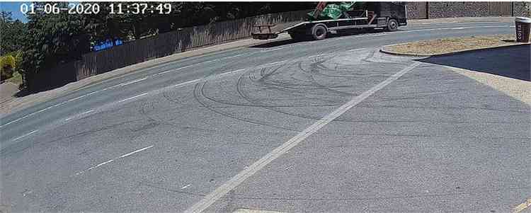 Police are appealing for information on this vehicle, which was captured on CCTV in the area