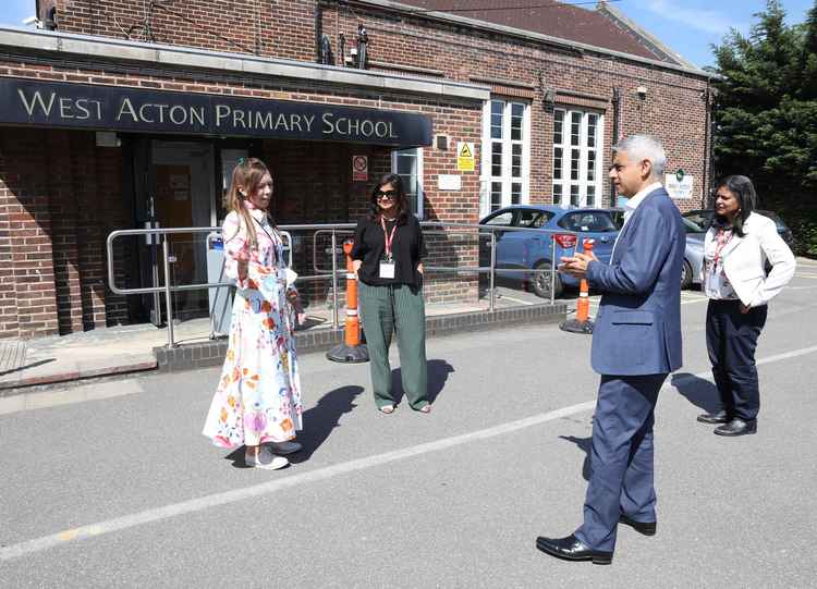 The project, which will supply clean energy to the school, was part funded through the Mayor's London Community Energy Fund and is a key part of the borough's goal of reaching net zero carbon by 2030. Image Credit: Ealing Council