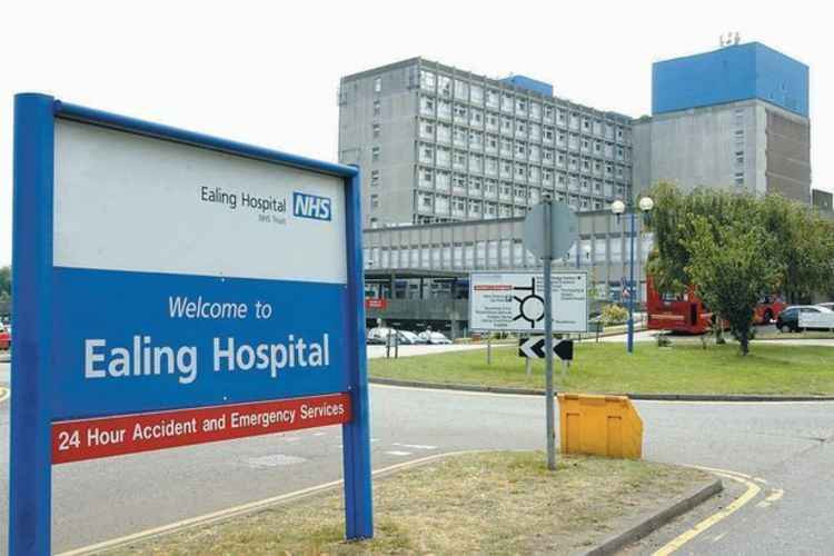 Ealing Hospital is one of the three hospitals run by the London North West University Healthcare NHS Trust where on June 1 there were a total of only 12 COVID-positive patients at all three of these hospitals. Image Credit: Get West London