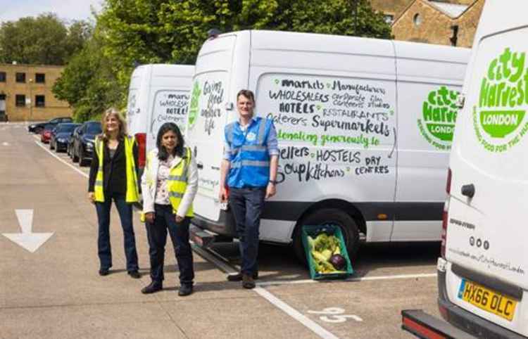 City Harvest redistributes healthy surplus food to many charities, providing life-saving meals to people in need. Image Credit: Rupa Huq