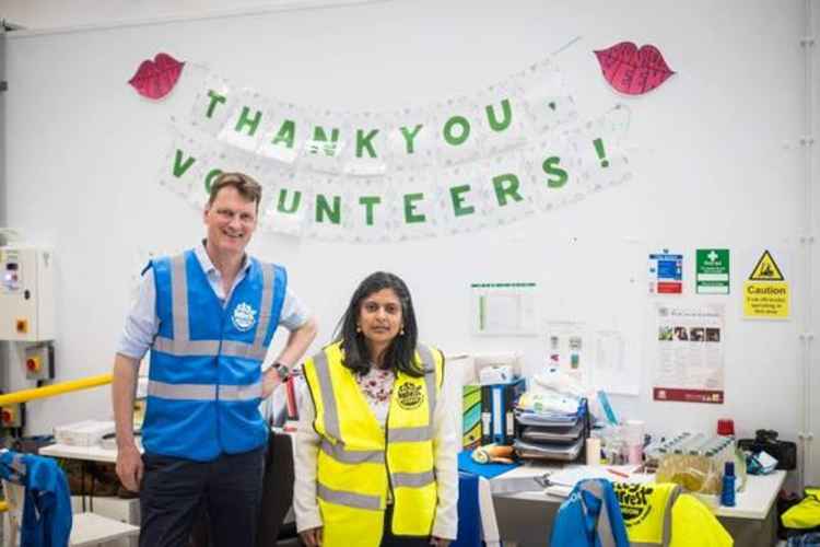 City Harvest's team of almost 2,500 volunteers have been essential to its success. Image Credit: Rupa Huq