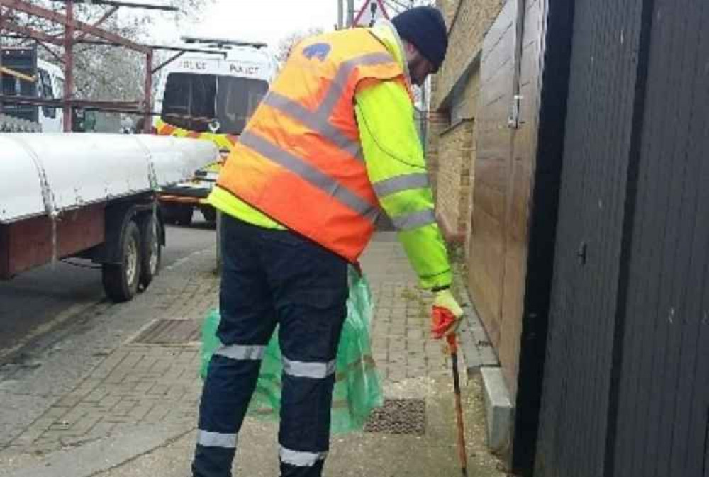 Ealing ranked 10th among the 32 London boroughs for the most fly-tip incidents