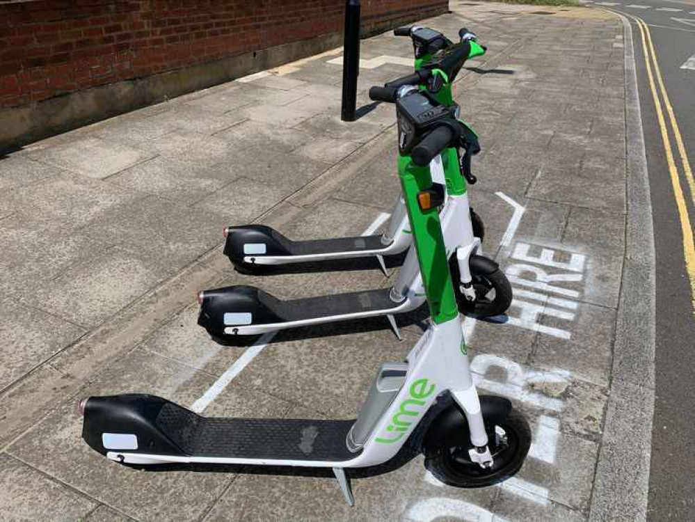 E-scooters launched in Ealing earlier this month