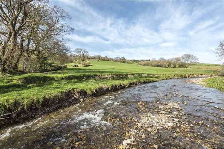 Lower Watchcombe farm sits alongside the Umborne Brook