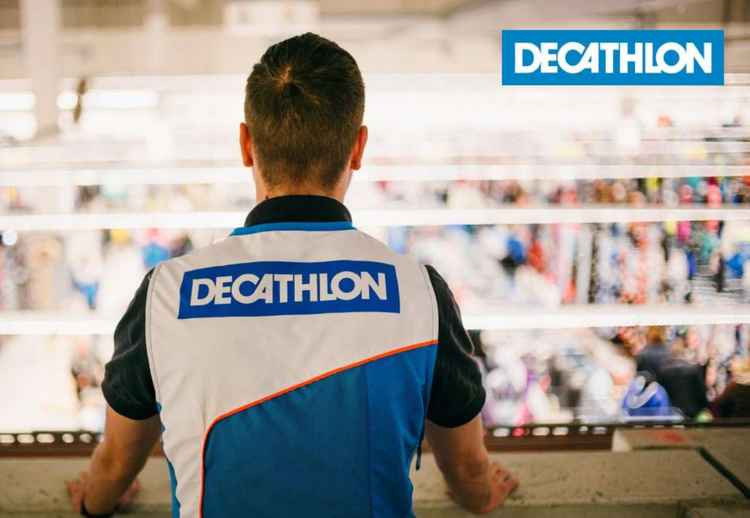 The role is full-time paying £9.48p/h. Image Credit: Decathlon