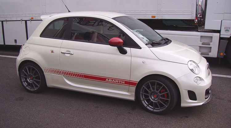 Car thieves have been targeting Fiat 500 Abarths. Image Credit: Wikipedia