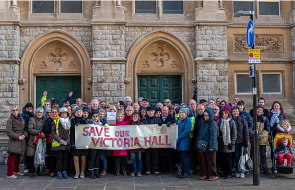 Friends of the Victoria Hall are launching a £35,000 appeal to supporters to pay the legal costs of the challenge. Image Credit: Roger Green