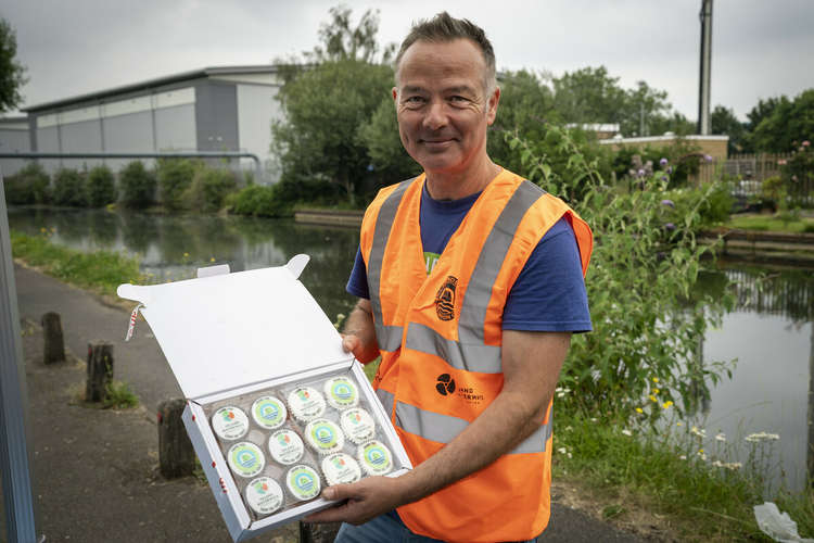 David Posnett founded Friends of Grand Union Canal last August. Image Credit: Friends of Grand Union Canal