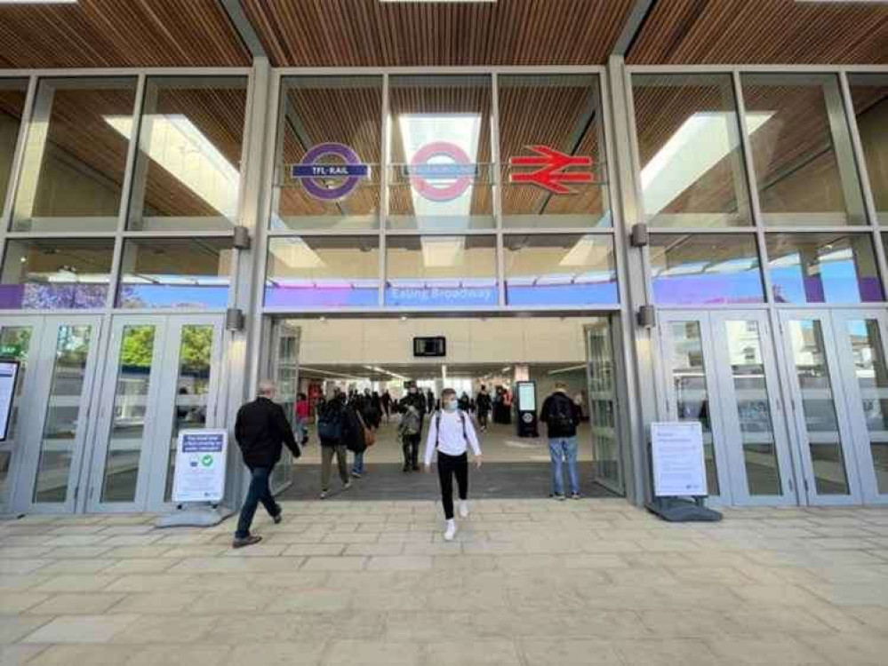 Passengers at Ealing Broadway Station won't be able to get the Tube on August 3, 5, 24 and 26. Image Credit: TfL