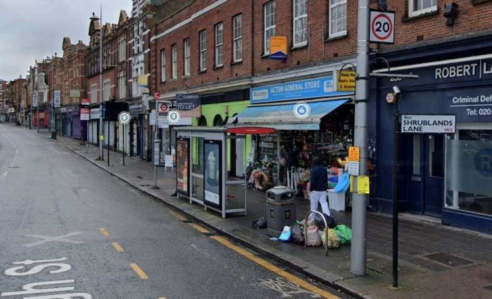 Acton General Store, on Acton High Street, sold the knife to a teenager in a council sting. Image Credit: Google Maps