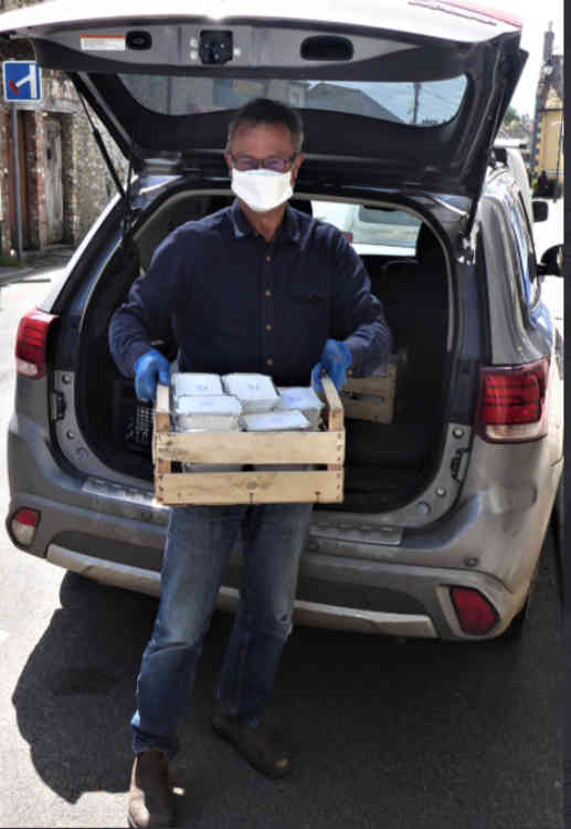 Celebrity chef Hugh Fearnley-Whittingstall has been helping with delivery of healthy ready meals