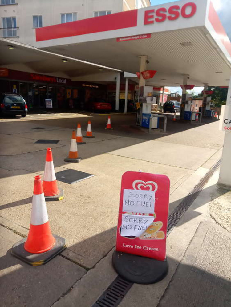 South Ealing station today, Wednesday 29. (Image: Marc Yonder)