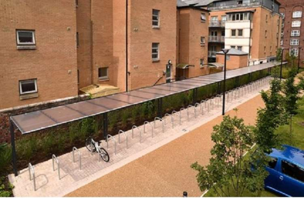 Cycle hub to feature 60 spaces, at West Ealing and Southall station. (Image: Ealing Council)