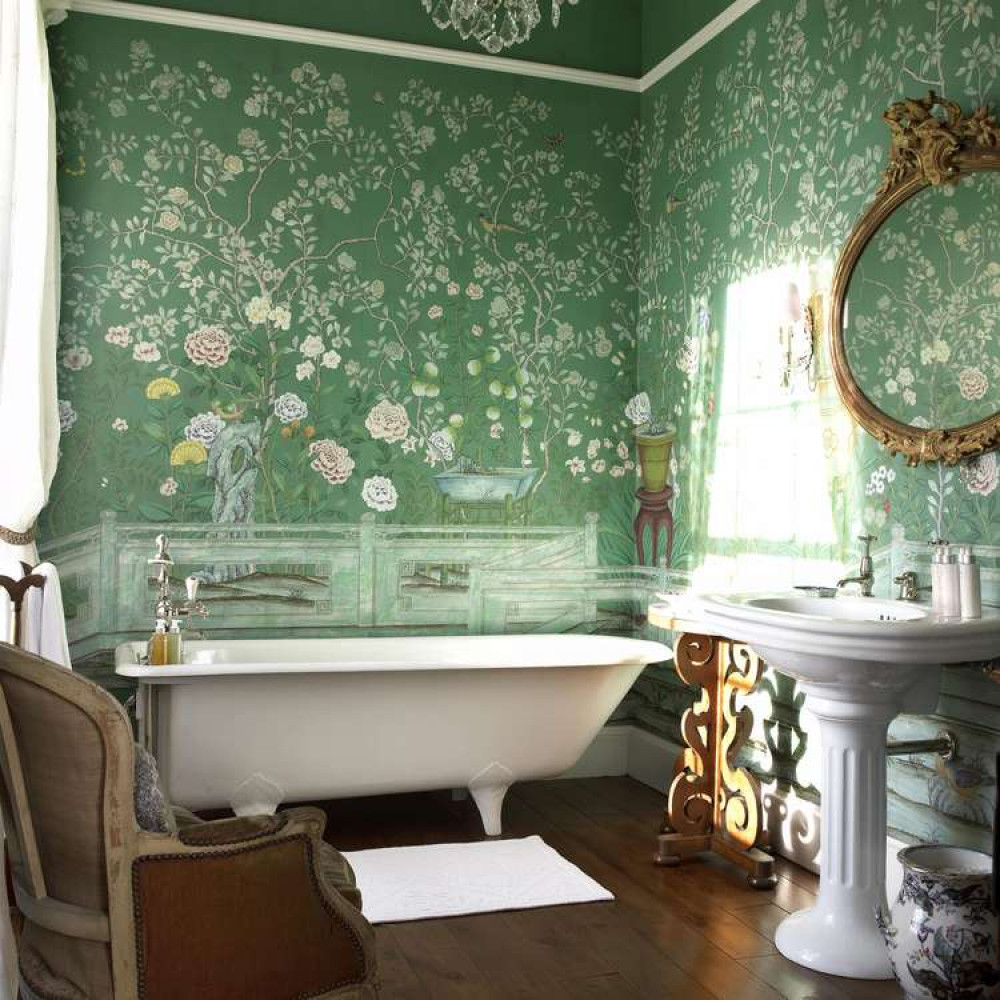 From The Art of Wallpaper event taking place on Wednesday 6 October. (Image: de Gournay Temple Newsam Balfour Castle)