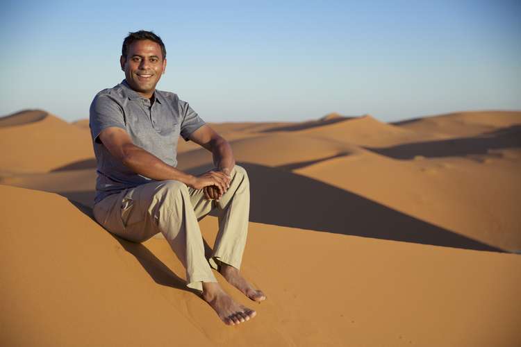Dr Raj Joshi, who has a "passion for adventure" runs The Adventure Boutique. (Image: Sandro Gromen-Hayes)