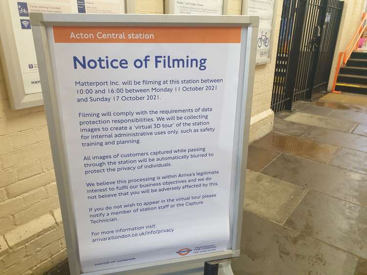 Transport for London said footage will be used for internal administrative use only.
