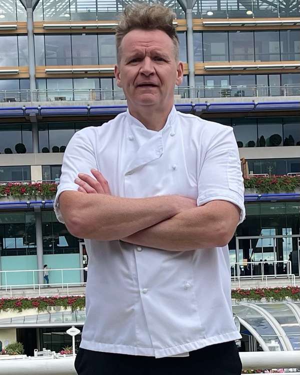 The Gordon Ramsay impersonator has featured on Channel 4's Lookalikes show & Britain's Got Talent. (Image: Martin Jordan/Twitter)