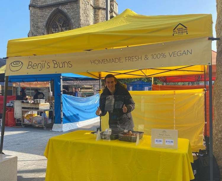 Benji's Buns can be found at Dickens Yard on Saturdays. (Image: Ben Michael)