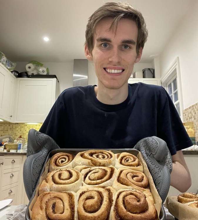 Ben currently bakes all his products in his parent's kitchen in Ealing. (Image: Ben Michael)