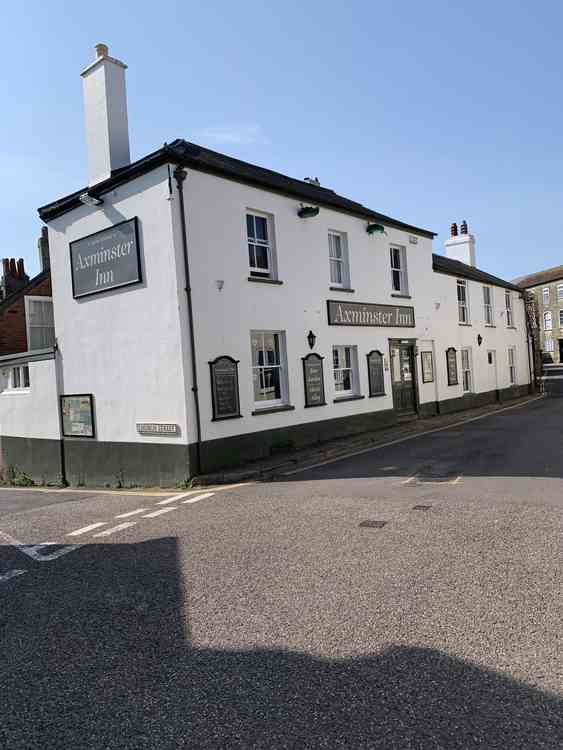 The popular Axminster Inn in Silver street where landlord Garry and Karen Needs are reintroducing their men on Thursday.