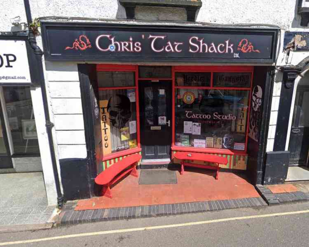 A fire at Chris' Tat Shack in Axminster is being treated as arson