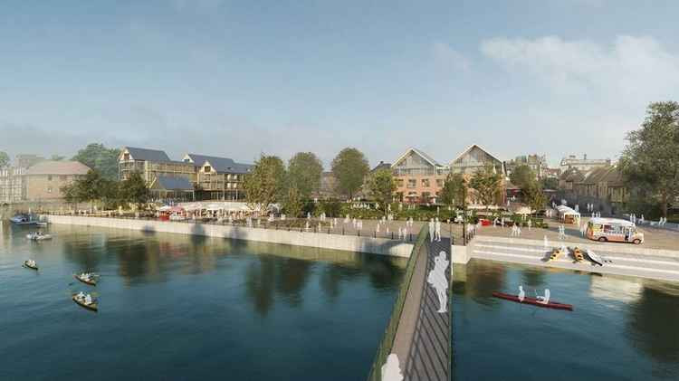 CGI of the new look Twickenham Riverside