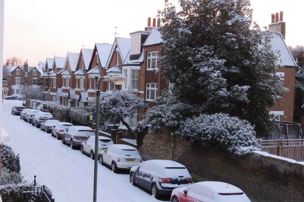 Sleds at the ready... Photo by Andrew Garrett