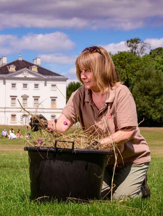 Head gardener Kate Slack is in a new, permanent role