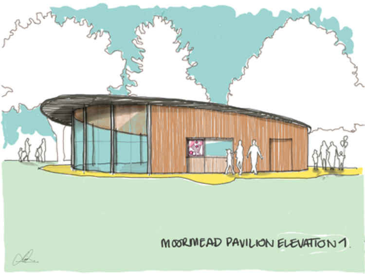 Artistic impression of the new pavilion