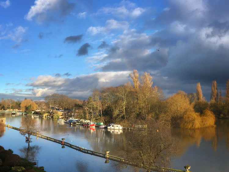 The Thames in Twickenham by Ruth Wadey