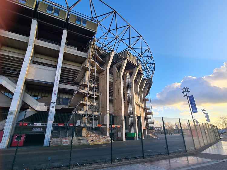 The iconic Twickenham Stadium