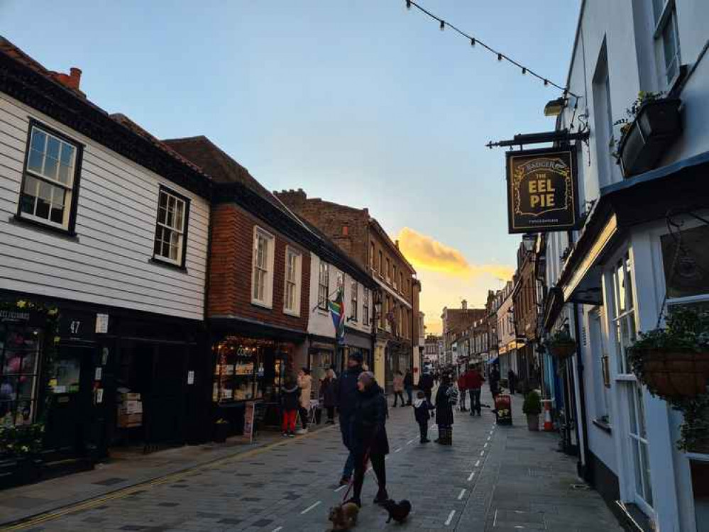 Sunset on Church Street