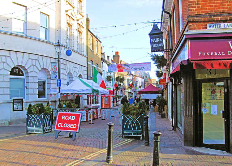 Italian market on Church St in 2014 (picture: Jim Linwood)