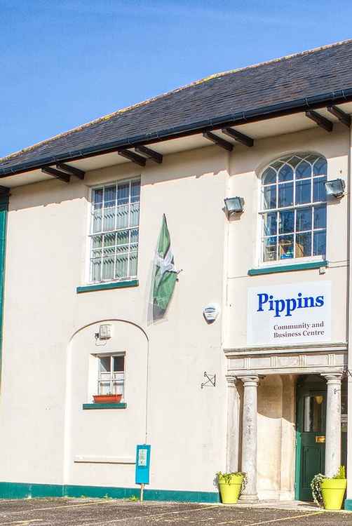 Pippins Community Centre - one of Axminster's most prominent grade 11 listed Georgian buildings