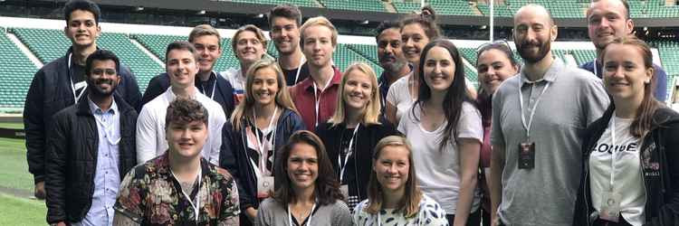 St Mary's University Sports Journalism MA - class of 2019-20