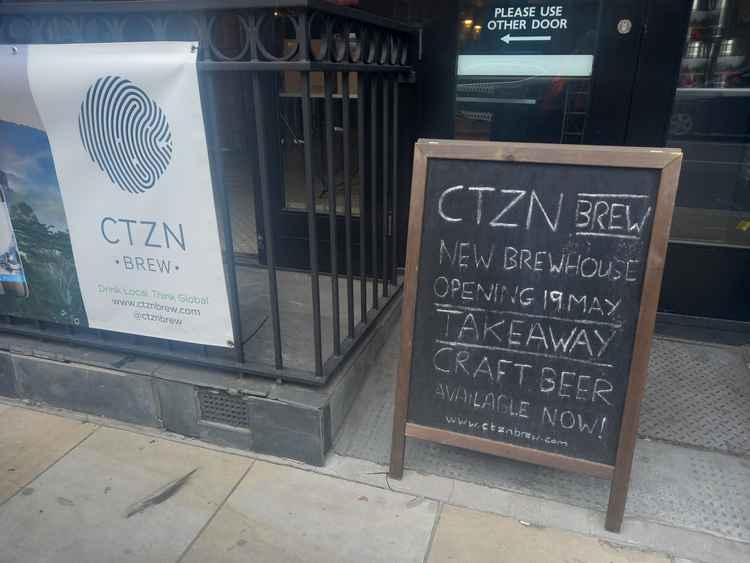 CTZN Brew's bar is on York Street