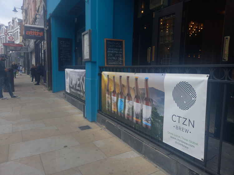 CTZN Brew's bar is on York Street