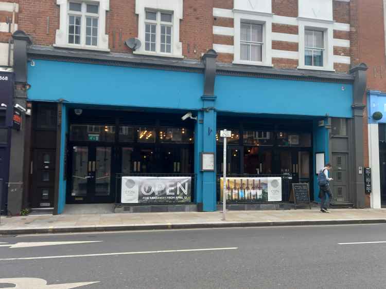 CTZN Brew's bar is on York Street