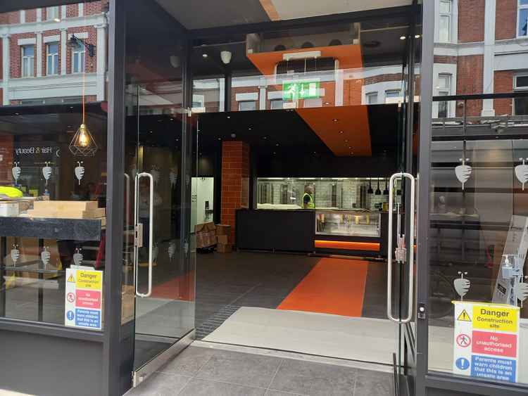 The new gourmet kebab shop on York Street in Twickenham