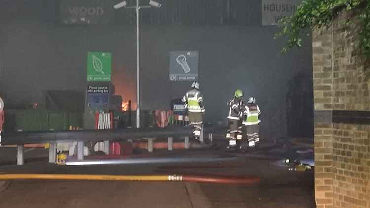 Fire crews from Richmond, Heston, Chiswick, Hammersmith, Wandsworth and other surrounding fire stations were in attendance (Image: London Fire Brigade)