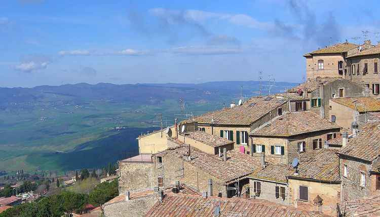 MONTALCINO: We can't go there in person, but we can dream with a nice bottle of wine...