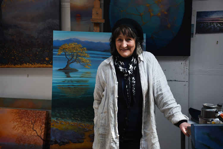 Lee Campbell in her studio (Image: Jessica Broadbent)