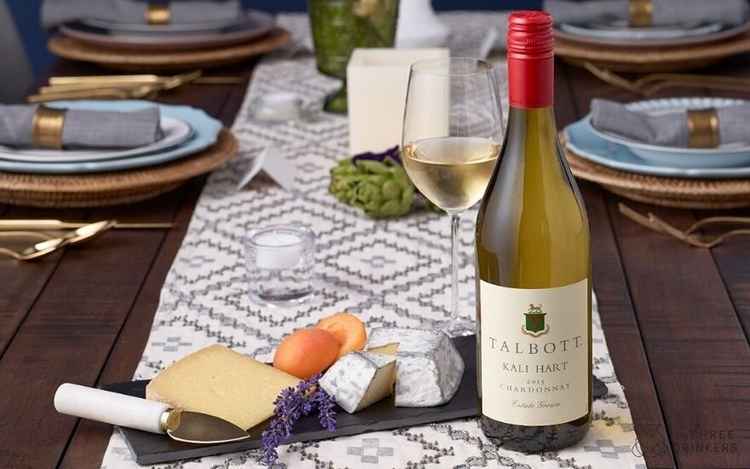 Talbott Vineyards Kali Hart Chardonnay goes particularly well with white fish and summer salads (Image: Cube Communications)