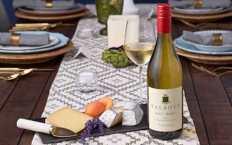 Talbott Vineyards Kali Hart Chardonnay goes particularly well with white fish and summer salads (Image: Cube Communications)