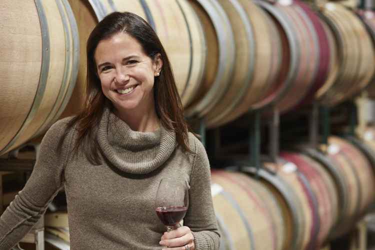 J Vineyards Head winemaker Nicole Hitchcock (Image: Lightspeed Films via Cube Communications)