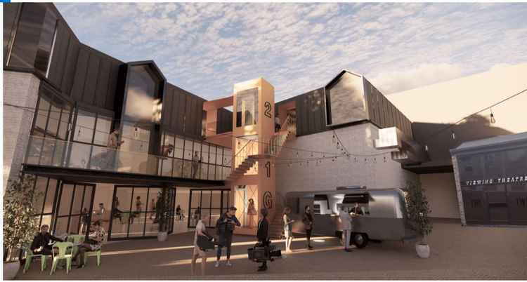 The proposed Film studio expansion (Image: Twickenham film studios)